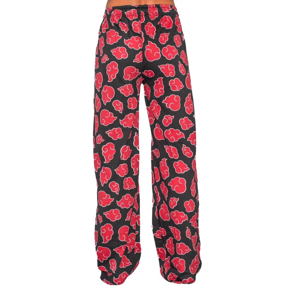 Naruto Shippuden Akatsuki Cloud Adult Sleep Pajama Pants - TVStoreOnline