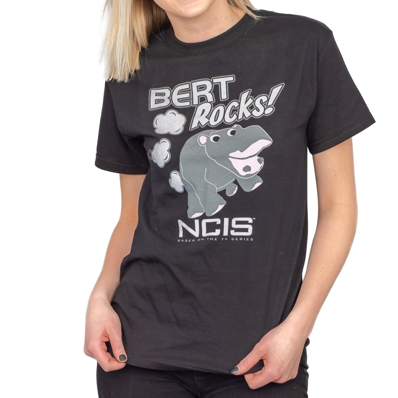 NCIS Bert Rocks! Hippopotamus T-Shirt-tvso