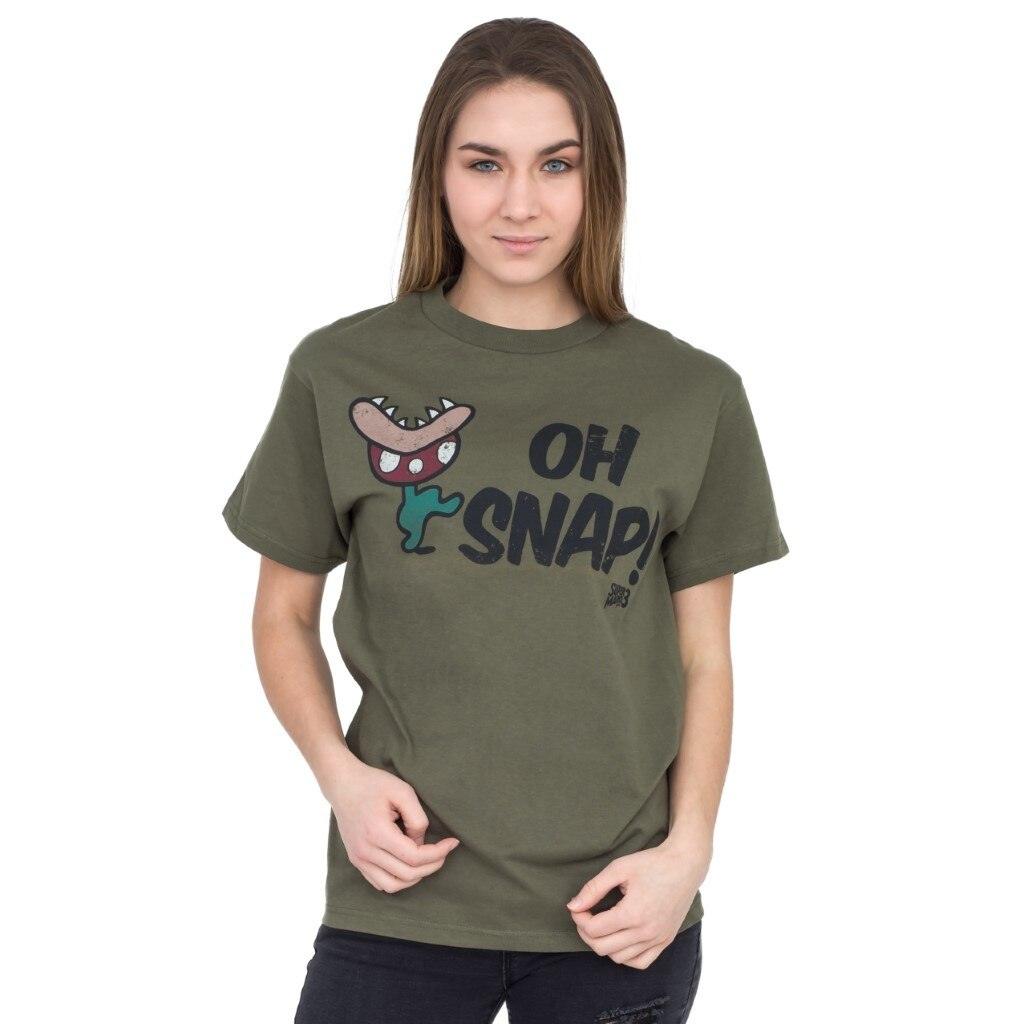 Nintendo Mario Bros Oh Snap T-shirt-tvso