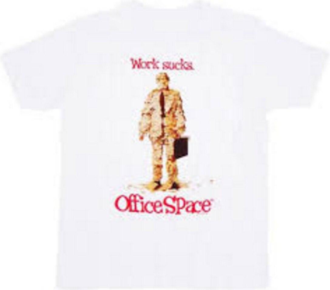 Office Space Work Sucks Memo T-shirt-tvso