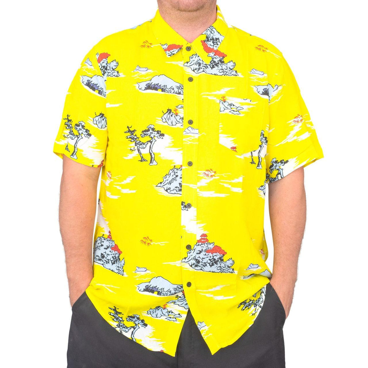 Once Upon a Time Brad Hollywood Halloween Costume Cosplay Button Up Shirt - TVStoreOnline
