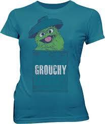Oscar the Grouch Grouchy Mosaic T-shirt-tvso