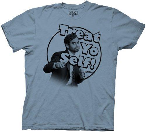 Parks & Recreation Treat Yo Self Mens T-shirt-tvso