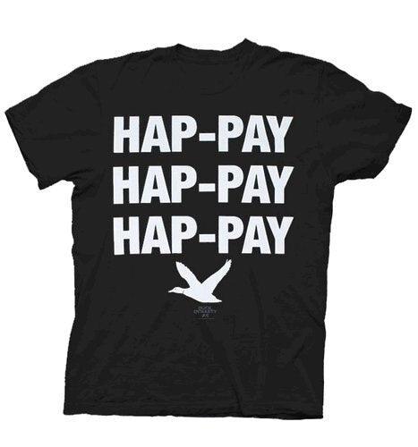 Phil Robertson Hap-pay Hap-pay Hap-pay Duck T-Shirt-tvso