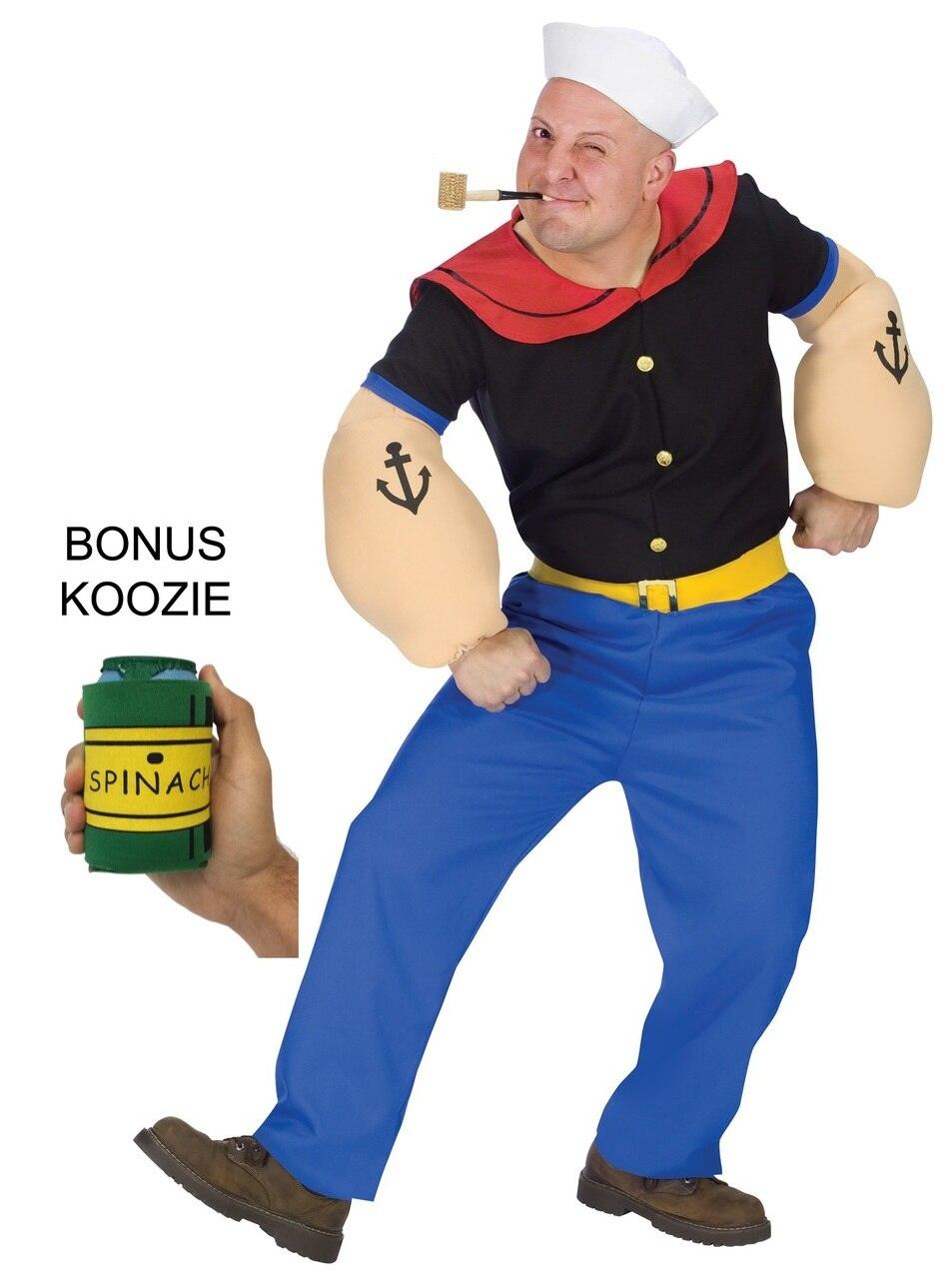 Popeye the Sailor Man Costume-tvso