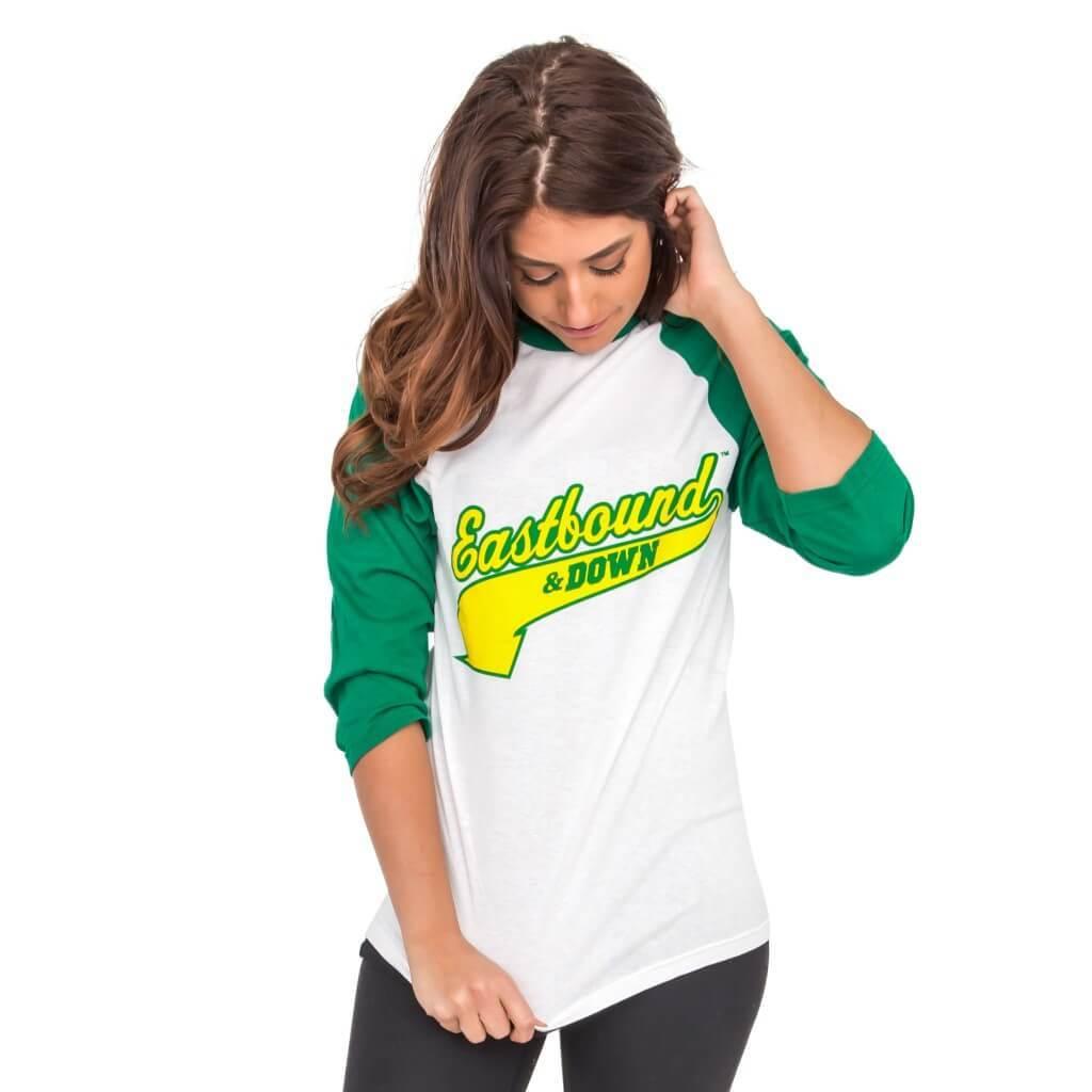 Powers 55 Raglan Baseball Adult T-shirt-tvso