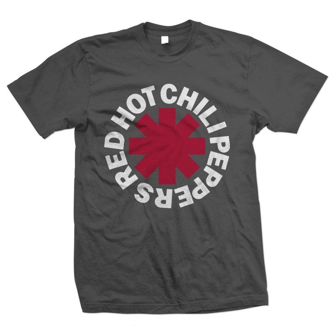 Red Hot Chili Peppers Charcoal T-Shirt-tvso