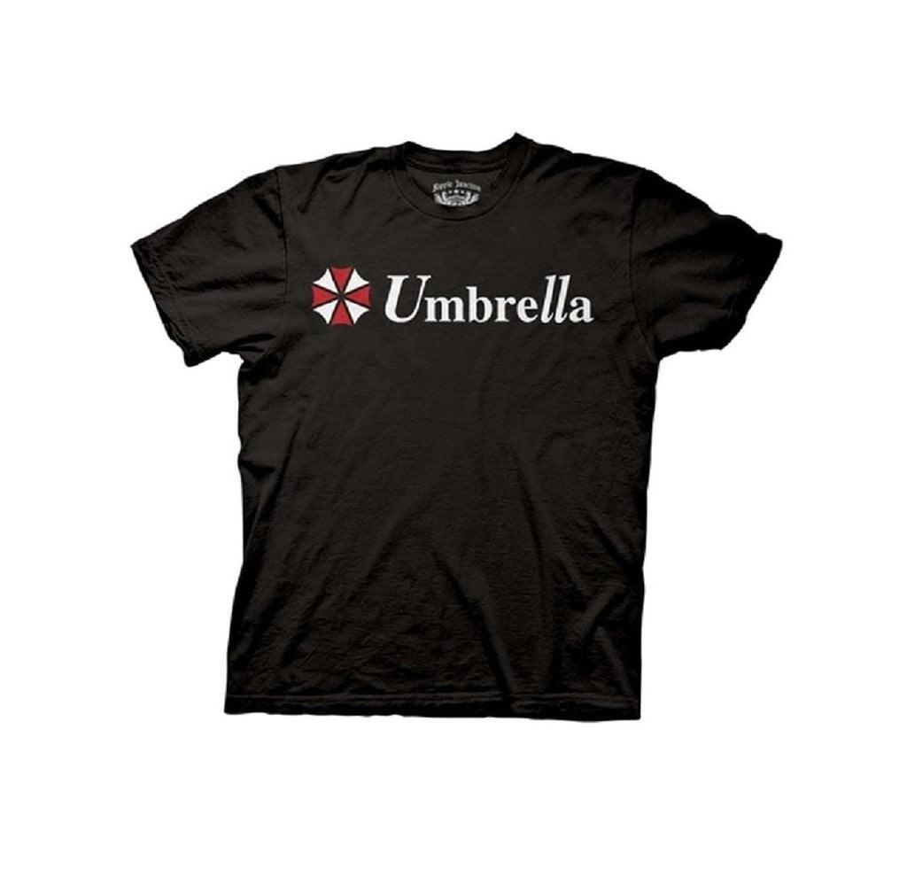 har en finger i kagen Massage Studiet Resident Evil Umbrella Corporation Classic Logo Black Adult T-shirt - Resident  Evil - | TV Store Online