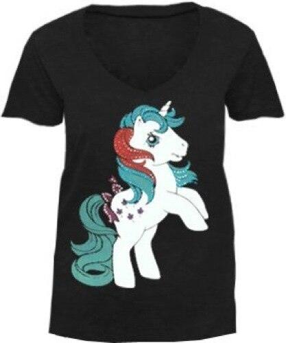 Retro Pony Stance with Colored Studs T-shirt-tvso