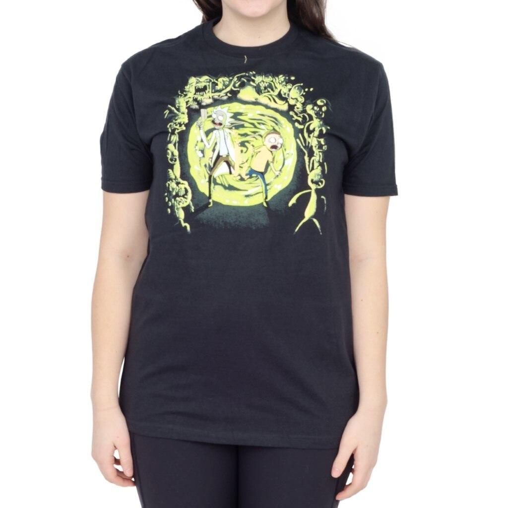 Rick and Morty Portal and Monsters T-Shirt-tvso