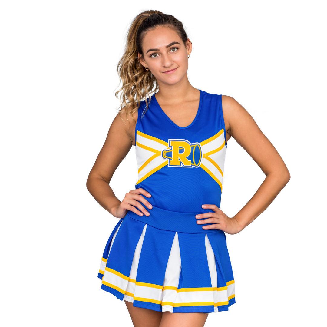 Riverdale Cheerleader V-Neck Tank & Skirt Set-tvso