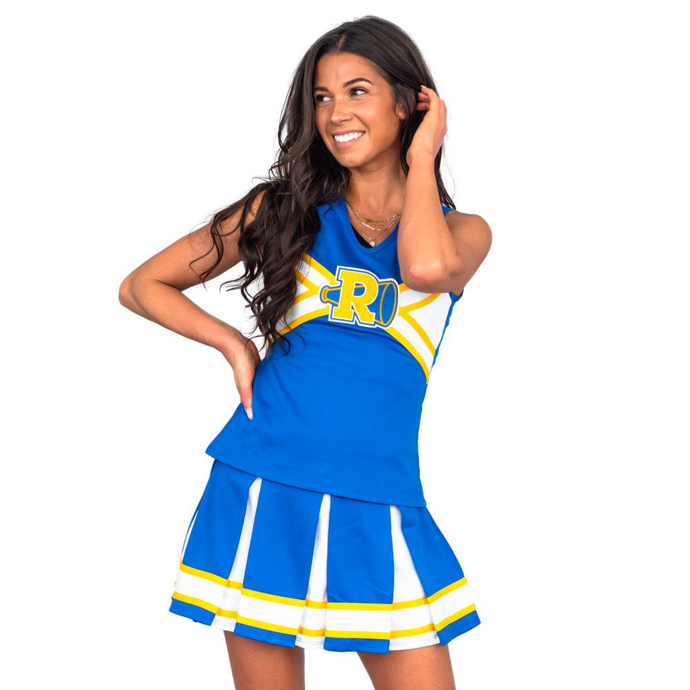Riverdale Cheerleader V-Neck Tank & Skirt Set-tvso