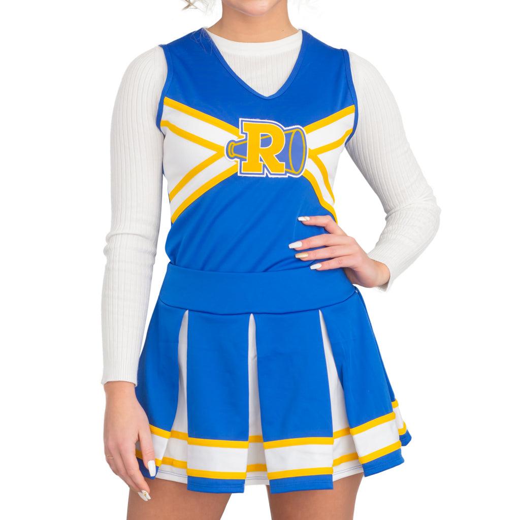 Riverdale Cheerleader V-Neck Tank & Skirt Set-tvso