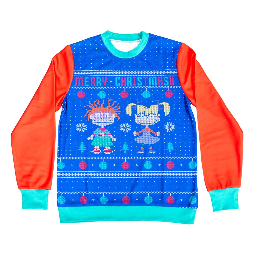 Rugrats Merry Christmas Ugly Sweater - TVStoreOnline