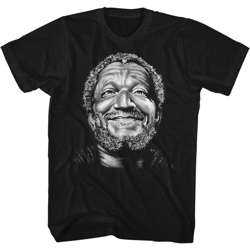 Sanford and Son Fred Big Face T-Shirt-tvso