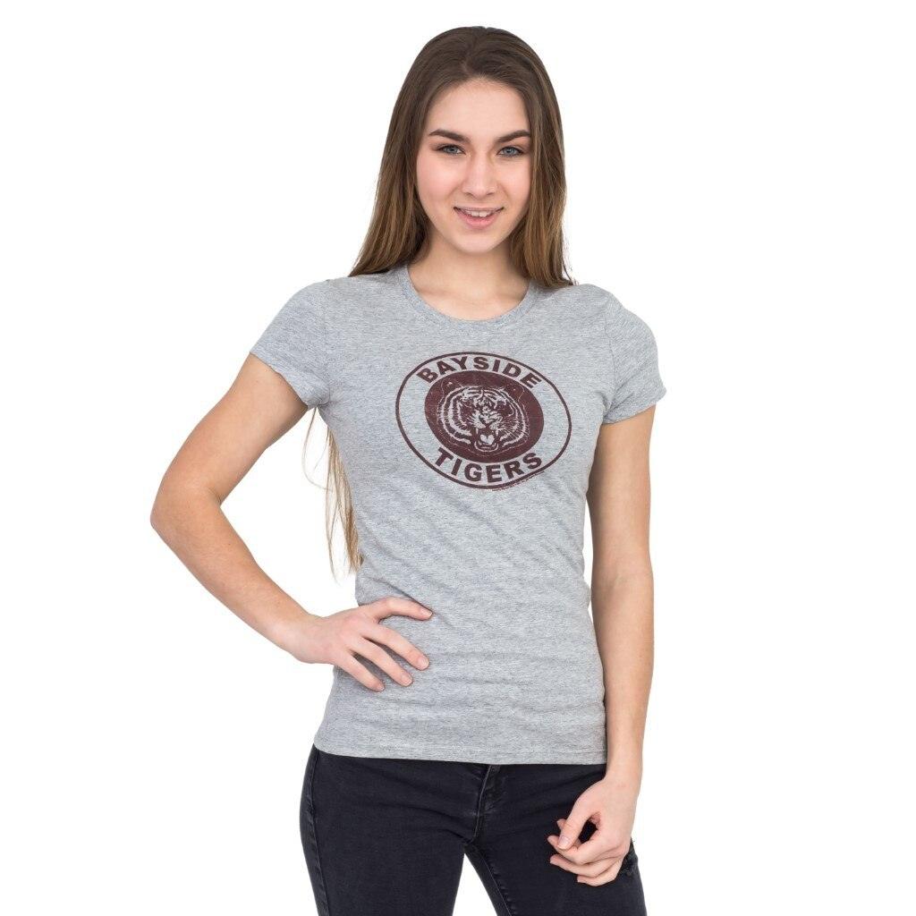 Saved By the Bell Bayside Tigers Logo Tee-tvso
