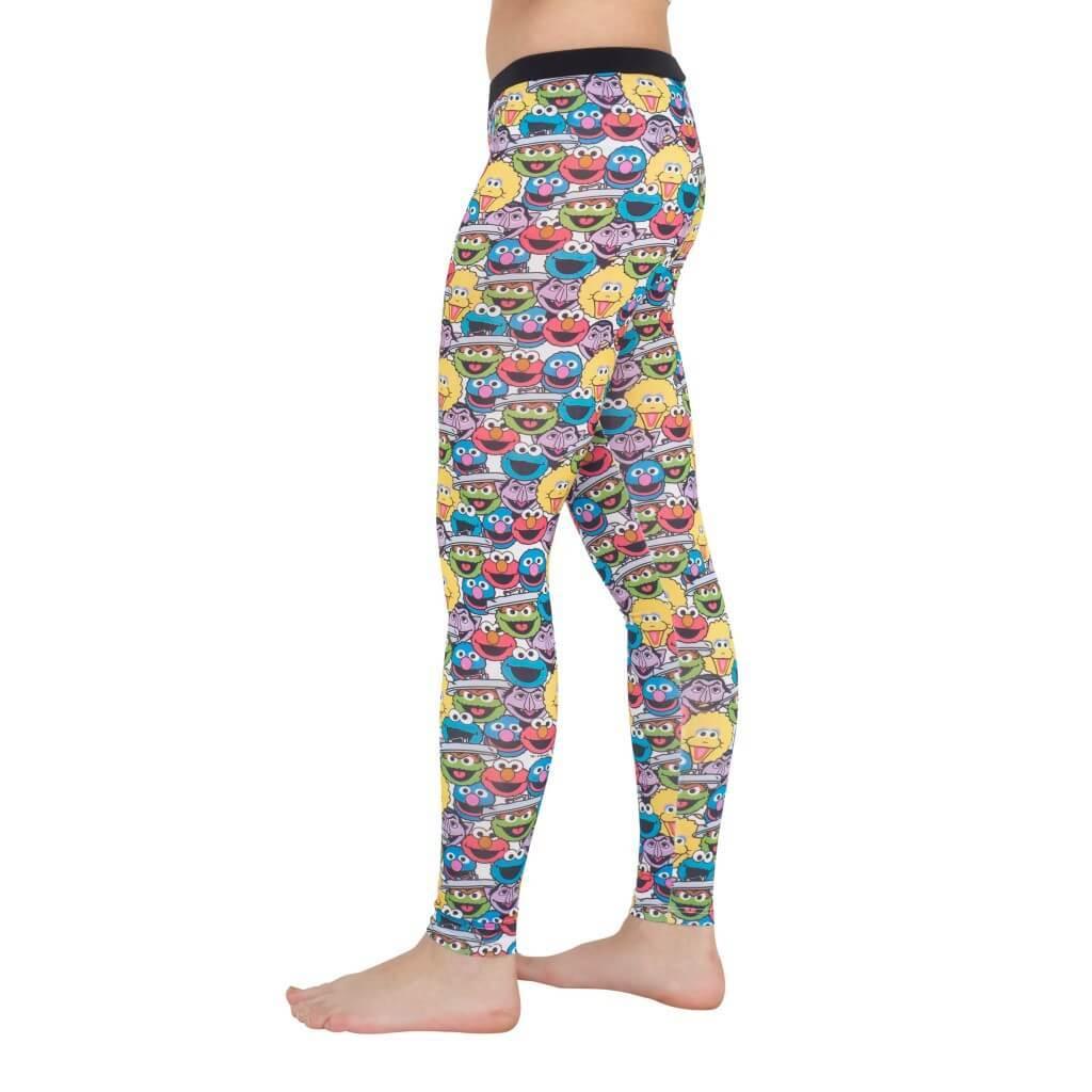 Sesame Street Character Heads Leggings-tvso