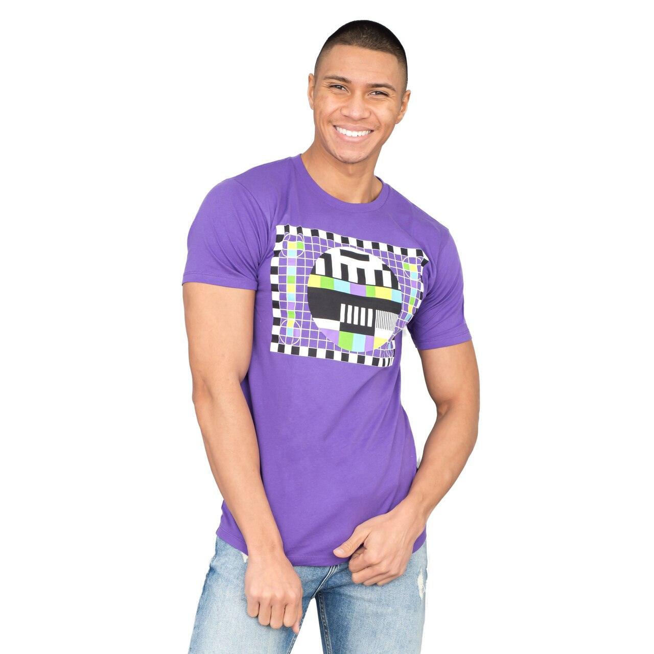 Sheldon Checkered Test Pattern T-shirt-tvso