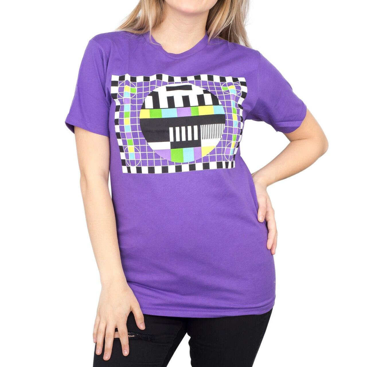 Sheldon Checkered Test Pattern T-shirt-tvso