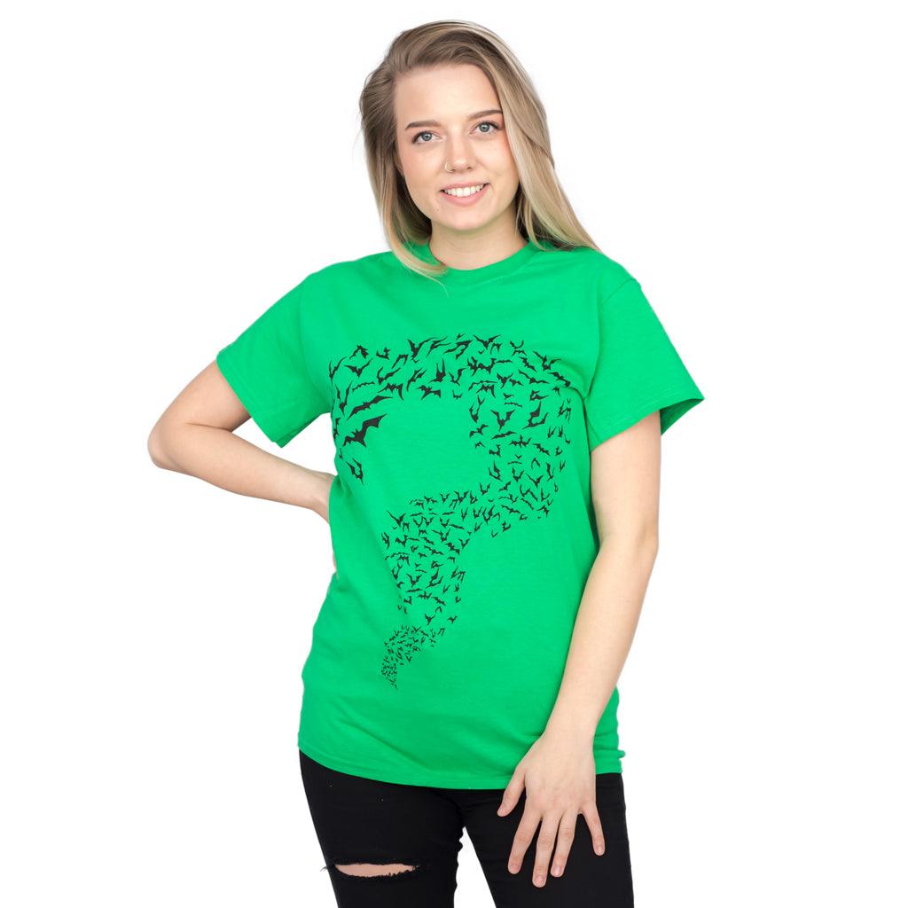 Sheldon Cooper Bats Question Mark T-Shirt - TVStoreOnline