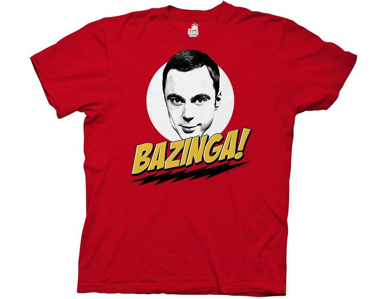 Sheldon Cooper Bazinga! T-shirt-tvso