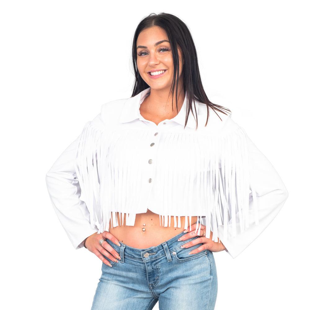 Sloane Halloween Costume White Jacket Western Outfit Ferris Cosplay