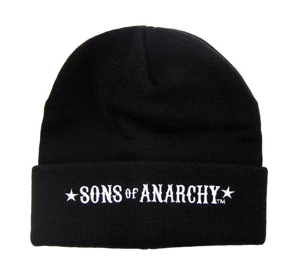 Sons of Anarchy Stars Black Cuff Beanie-tvso