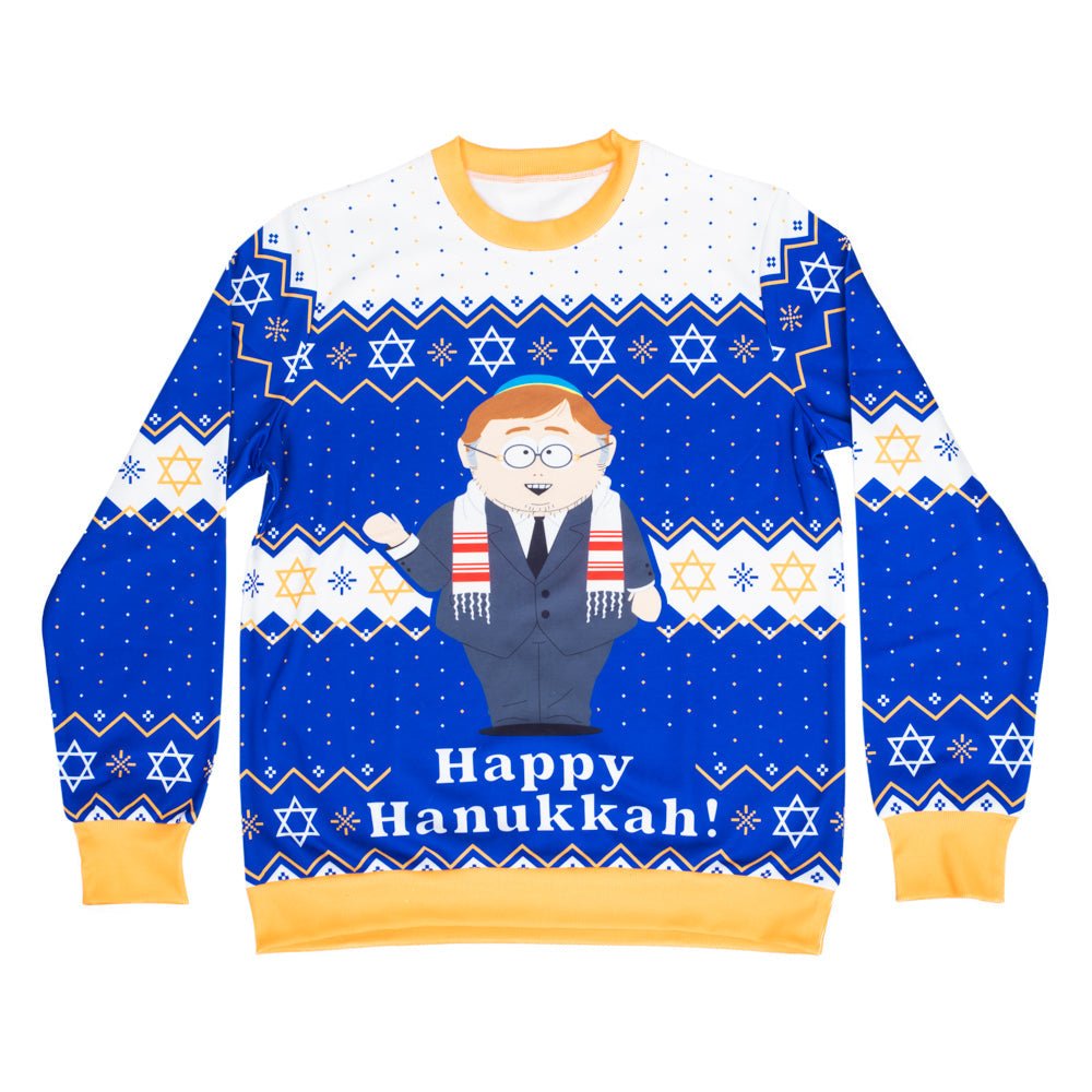 South Park Cartman Happy Hanukkah Ugly Sweater - TVStoreOnline