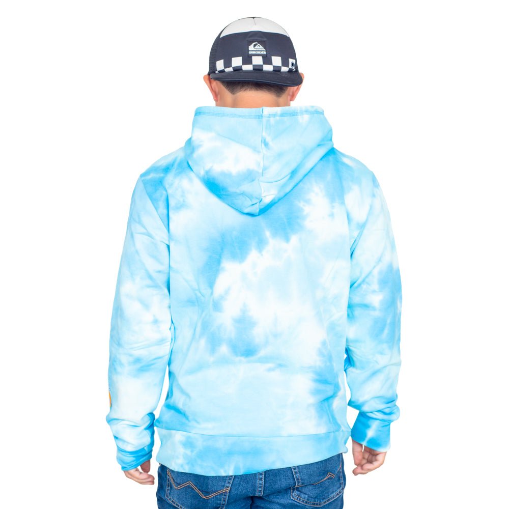 SpongeBob Pineapple House Blue Tie Dye Sweatshirt Pull Over Hoodie - TVStoreOnline