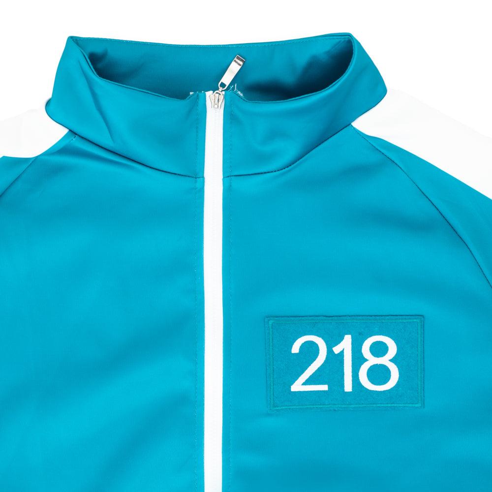 Squid Costume Green Jacket and Pants Halloween Cosplay