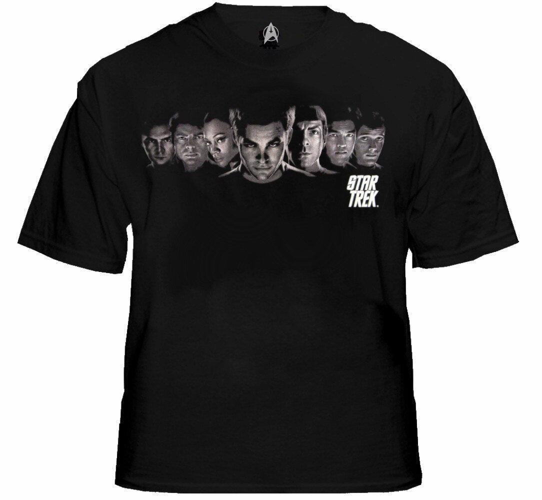 Star Trek The Movie Enterprise Crew T-shirt-tvso