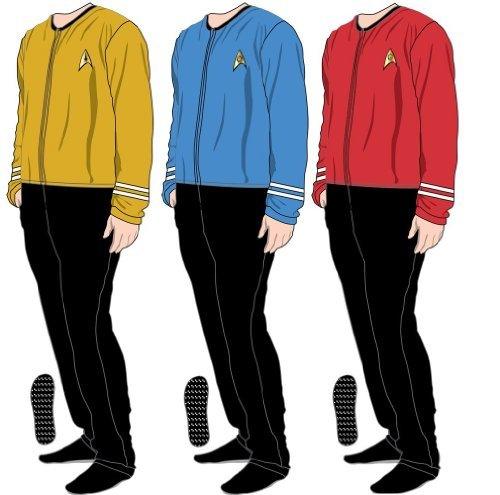 Star Trek Uniform Union Suit Pajama-tvso