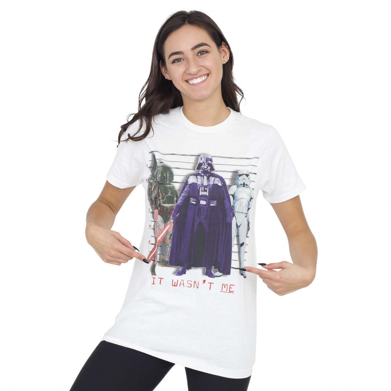 Star Wars Darth Vader It Wasn't Me T-Shirt-tvso