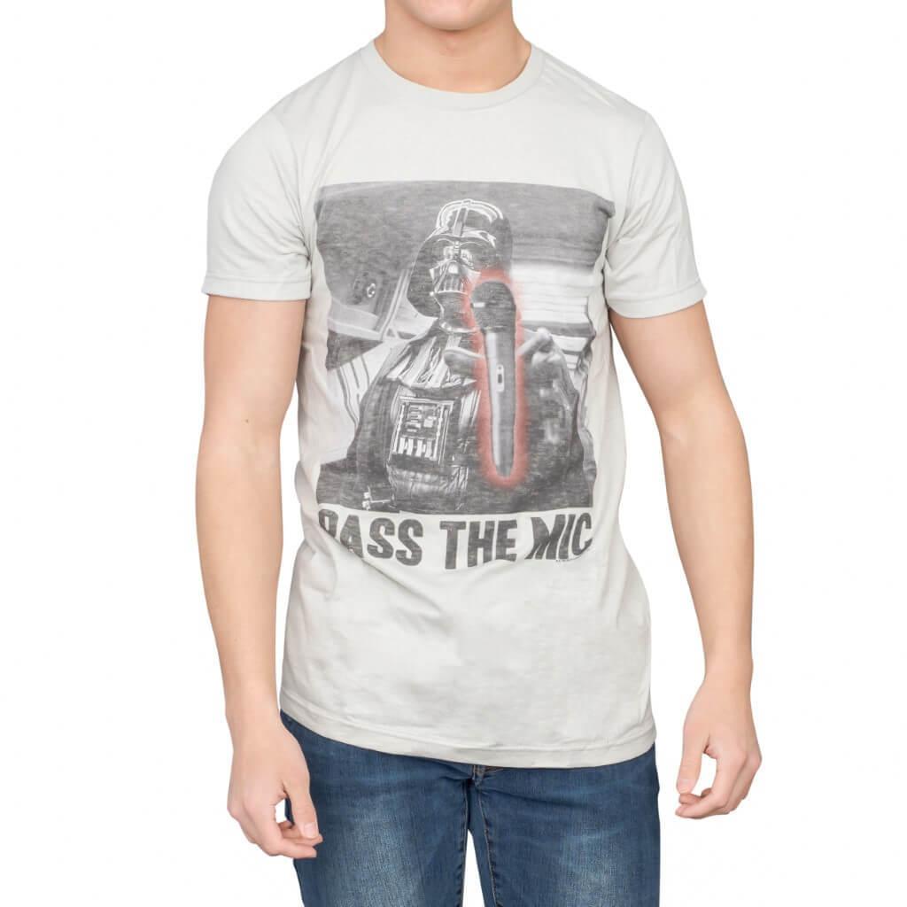 Star Wars Darth Vader Pass the Mic T-Shirt-tvso