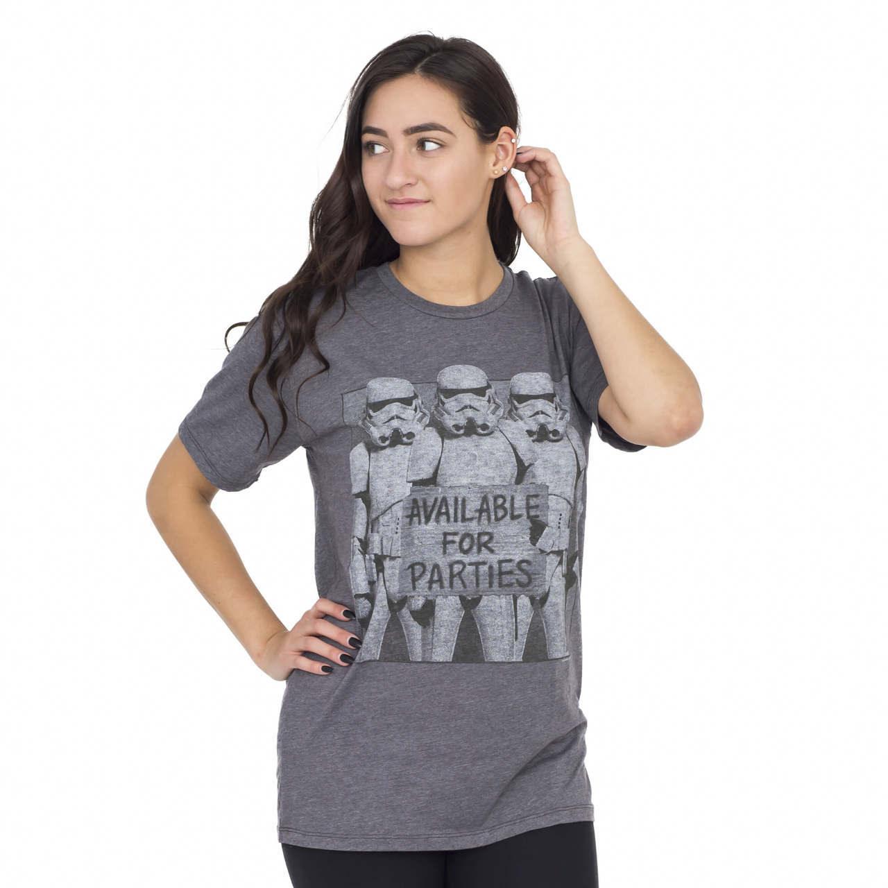 Star Wars Stormtroopers Available for Parties Vintage Inspired T-Shirt-tvso