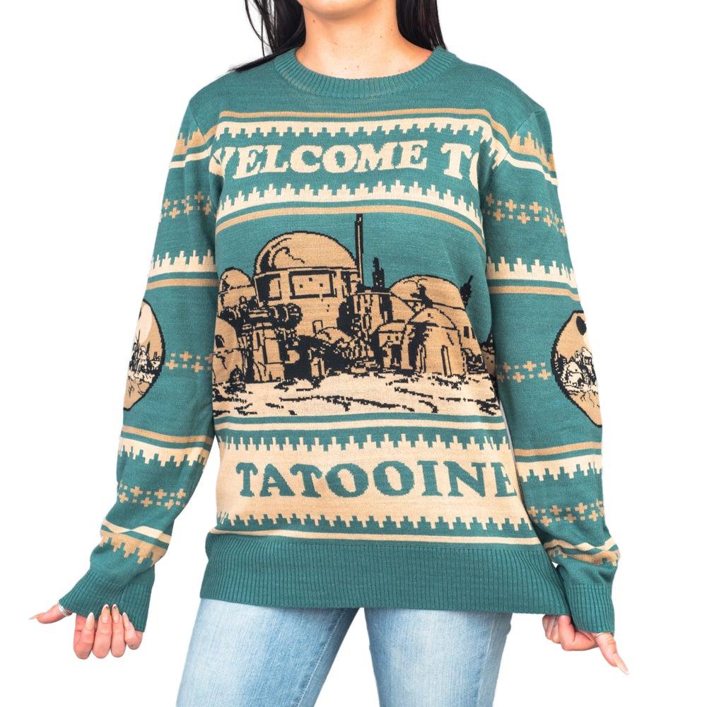 Star Wars Welcome to Tatooine Adult Unisex Ugly Christmas Sweater - TVStoreOnline