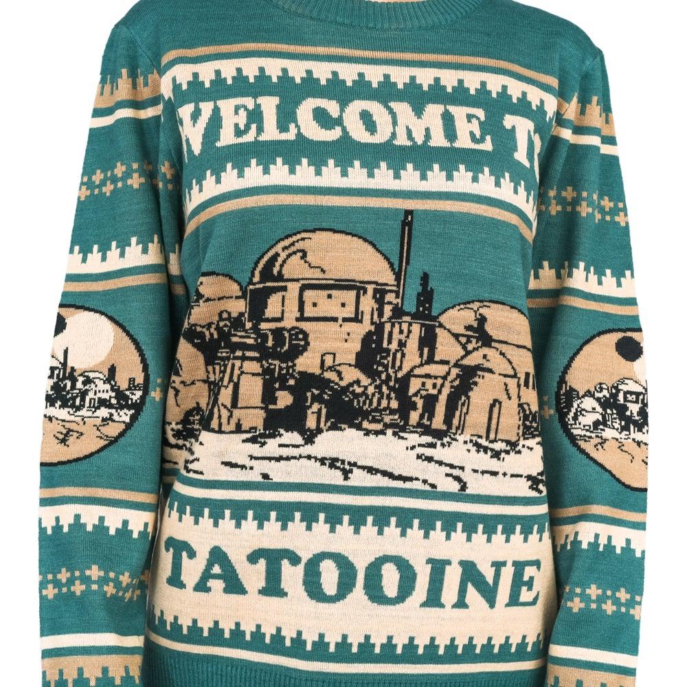 Star Wars Welcome to Tatooine Adult Unisex Ugly Christmas Sweater - TVStoreOnline