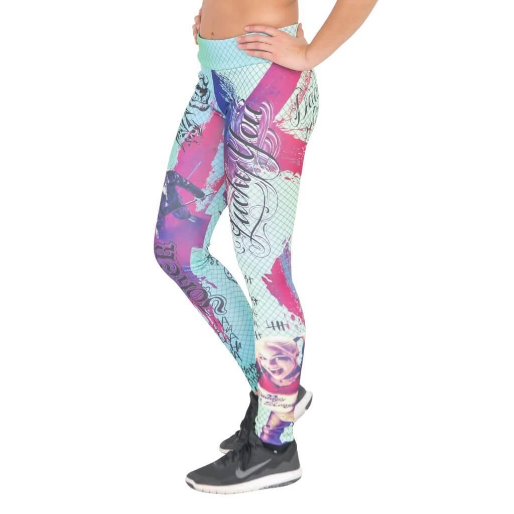 Suicide Squad Fishnet Leggings-tvso
