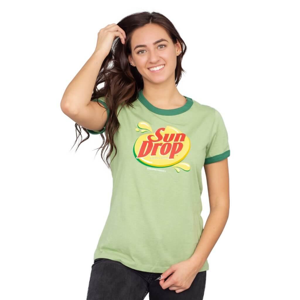 Sun Drop Citrus Soda Green Costume T-shirt-tvso