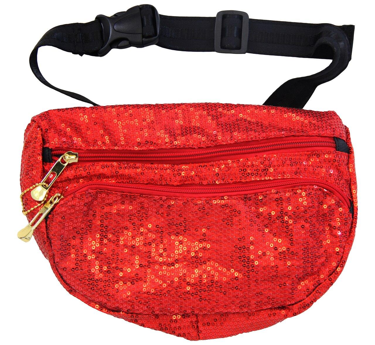 Sun Drop Citrus Soda Red Sequin Waist Bag-tvso