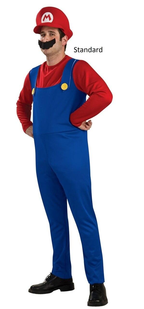 Super Mario Bros Adult Mario Costume-tvso