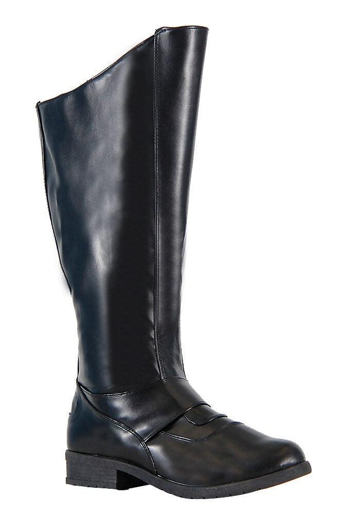 Superhero Gotham Black Costume Boots-tvso