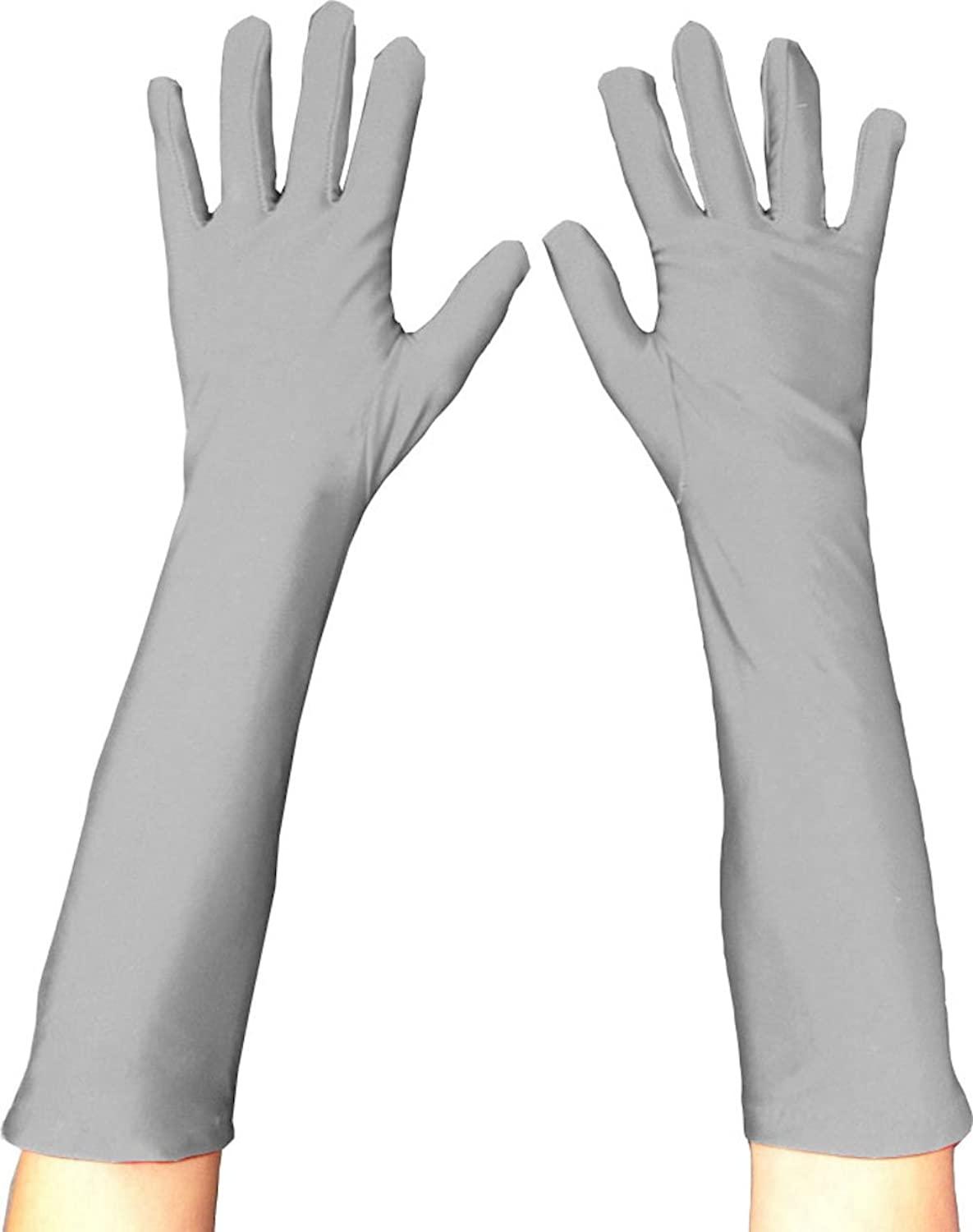 Superhero Long Costume Gloves in Assorted Colors - TVStoreOnline