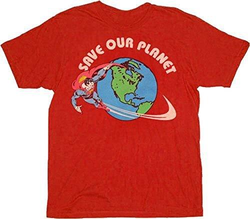 Superman Save Our Planet T-shirt-tvso