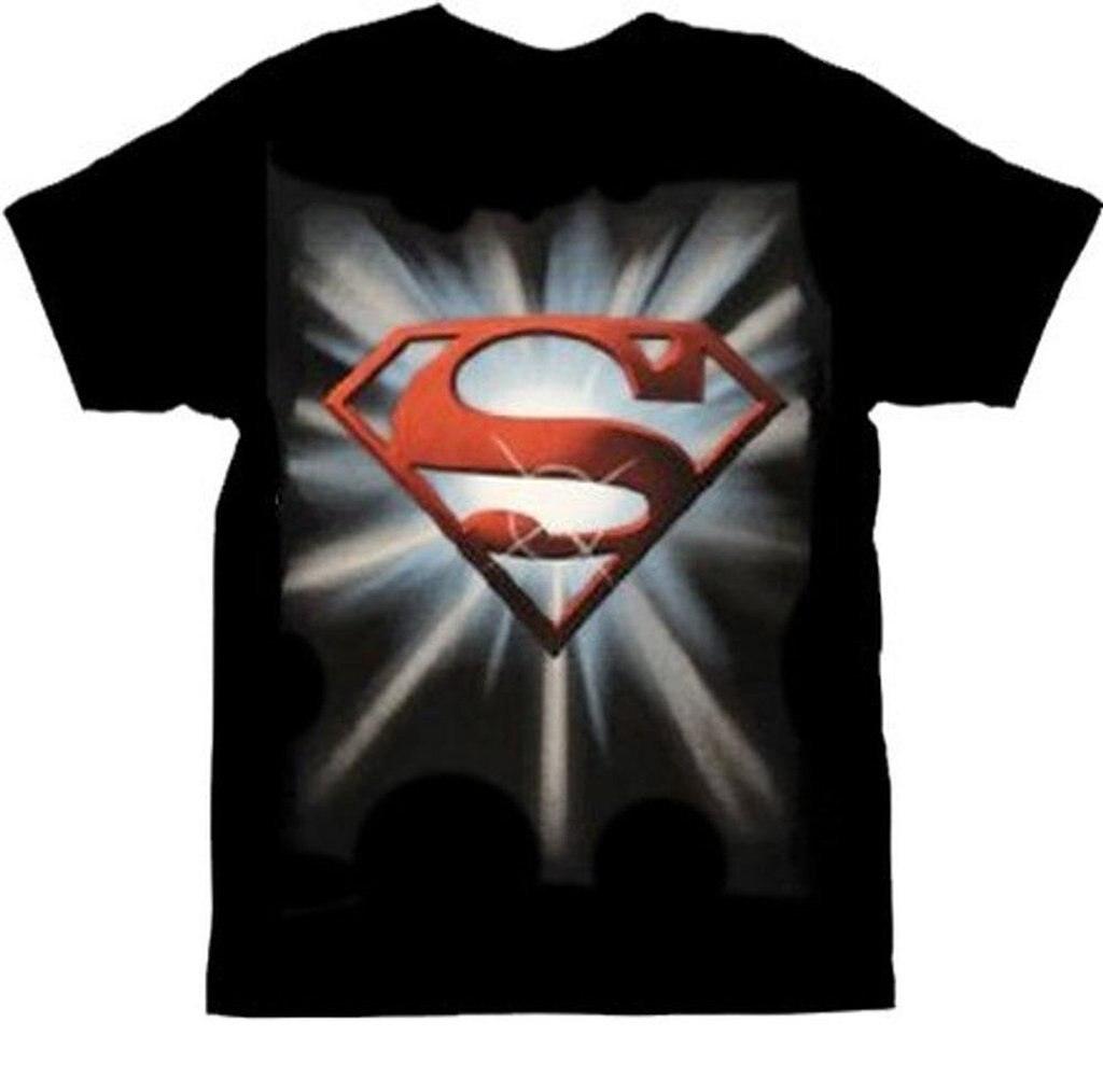 Superman Solar Flare Icon T-shirt-tvso