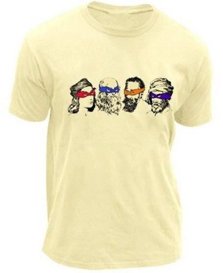 Teenage Mutant Ninja Turtles Real Artists T-Shirt-tvso