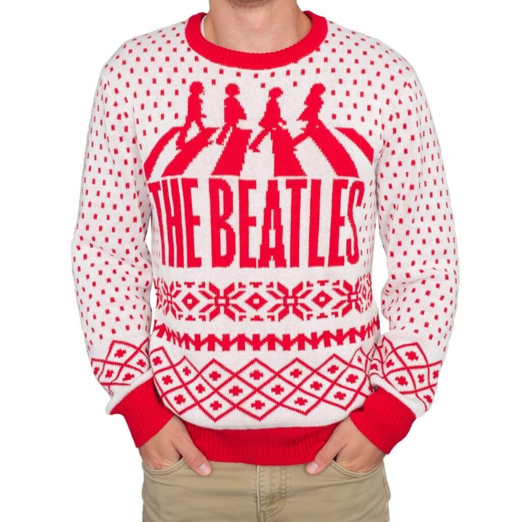 The Beatles Abbey Road Christmas Sweater - TVStoreOnline
