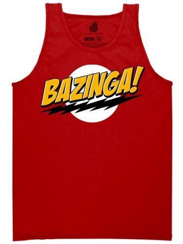 The Big Bang Theory Bazinga! Tank Top Shirt-tvso