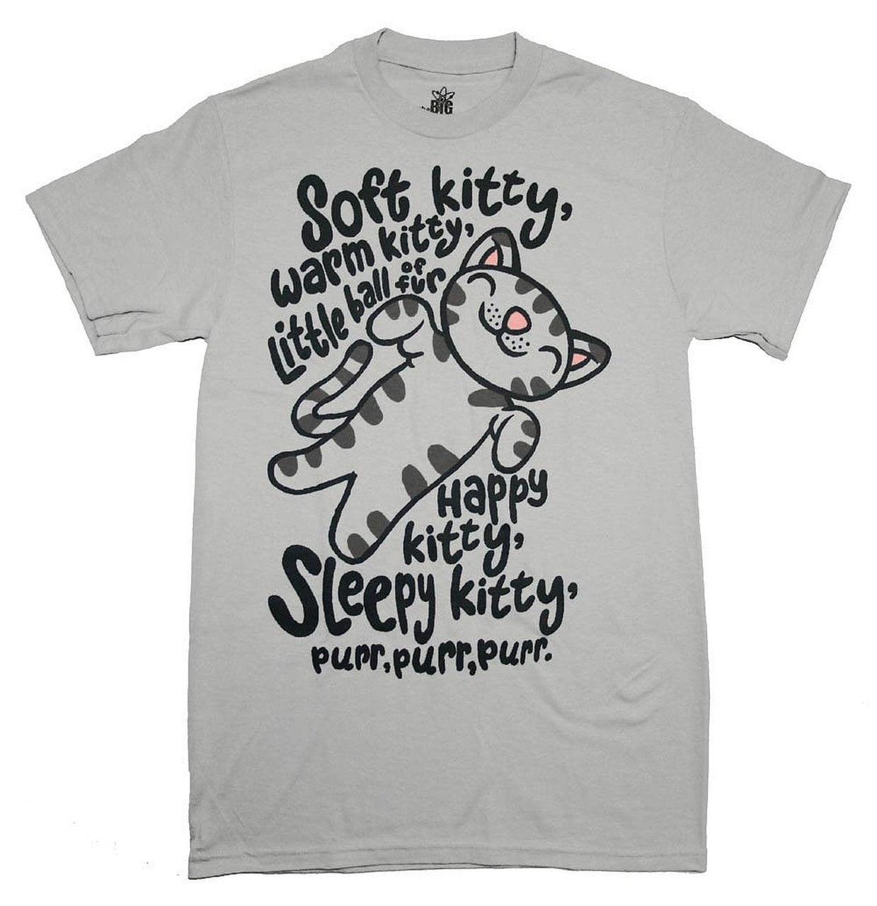 The Big Bang Theory Soft Kitty Warm Kitty T-Shirt-tvso