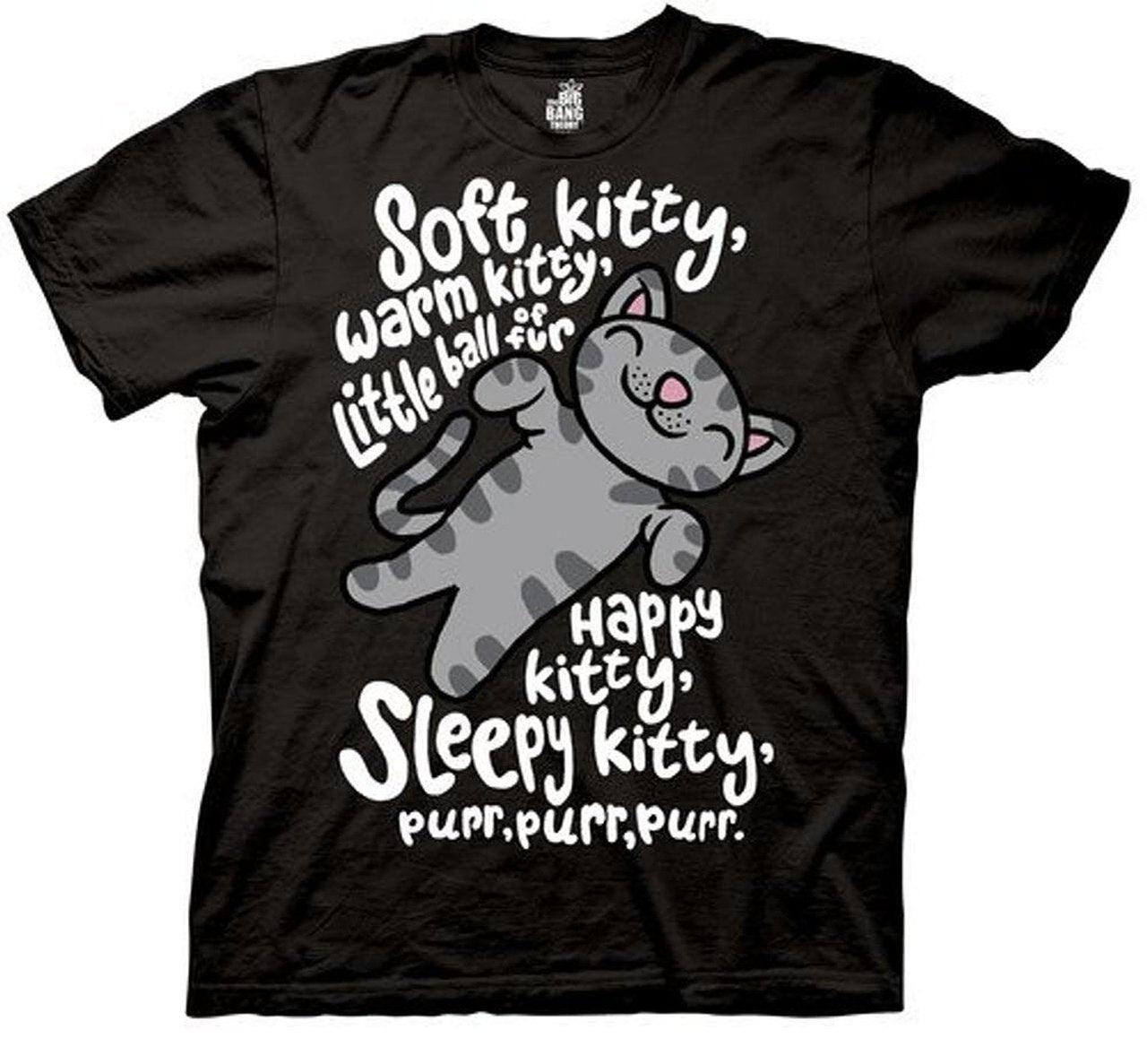 The Big Bang Theory Soft Kitty Warm Kitty T-Shirt-tvso